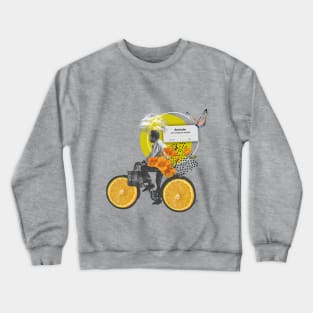 Oranges wheel Crewneck Sweatshirt